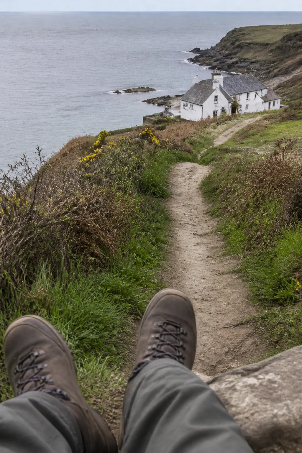 Coastal Walk Ending at a Pub