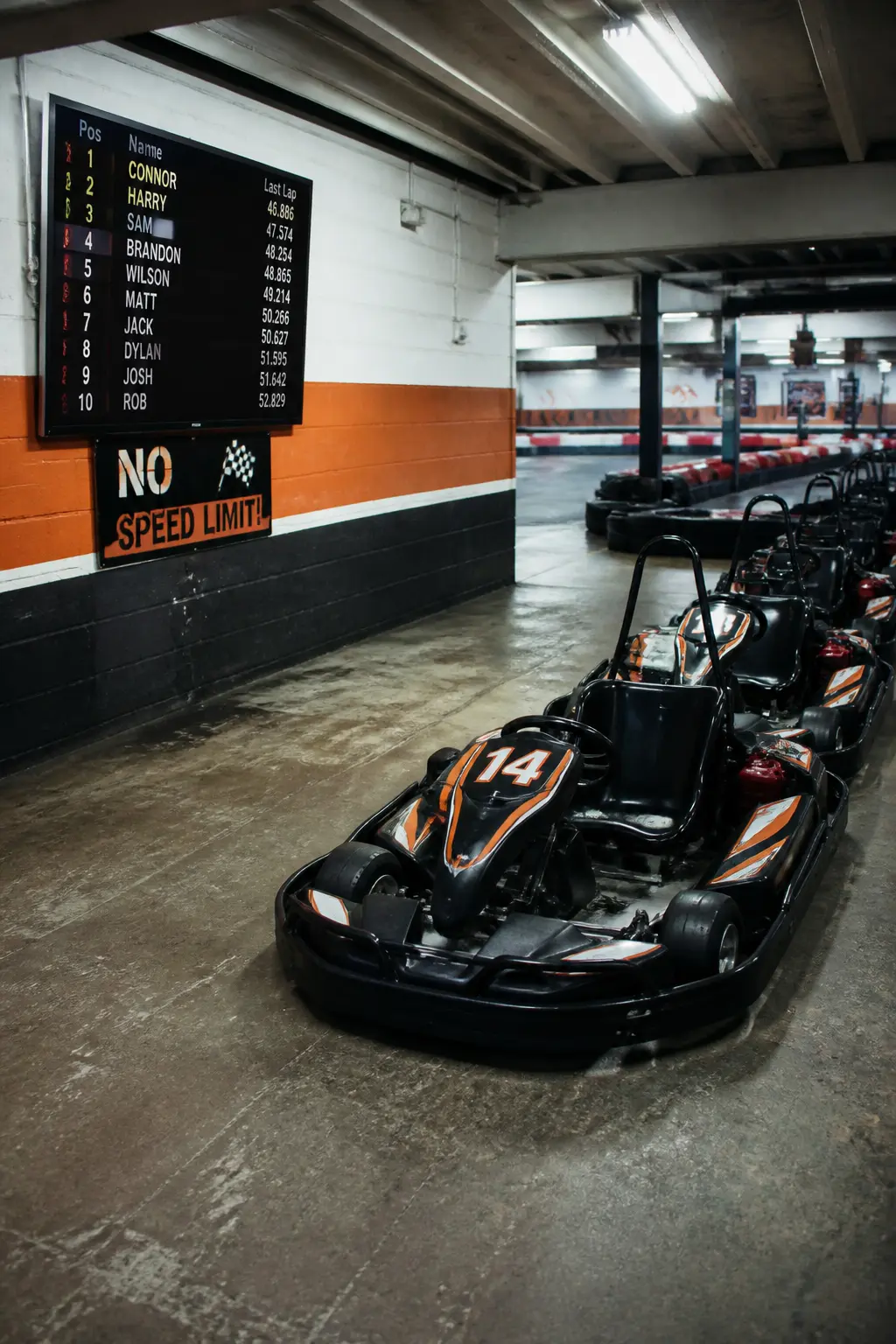 Go Karting Then Burgers
