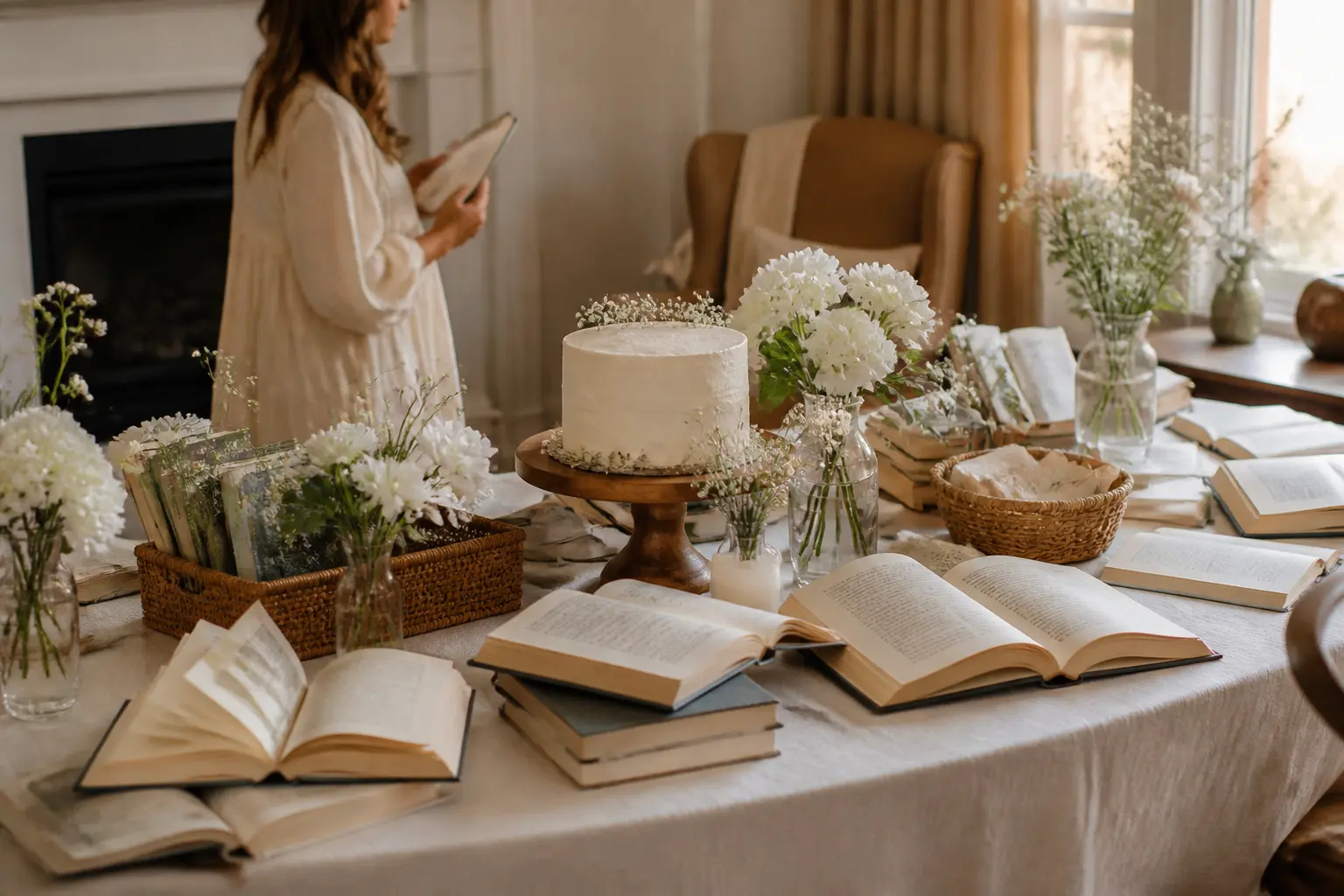 19 Another Chapter Baby Shower Theme Ideas You Can Build on One Table