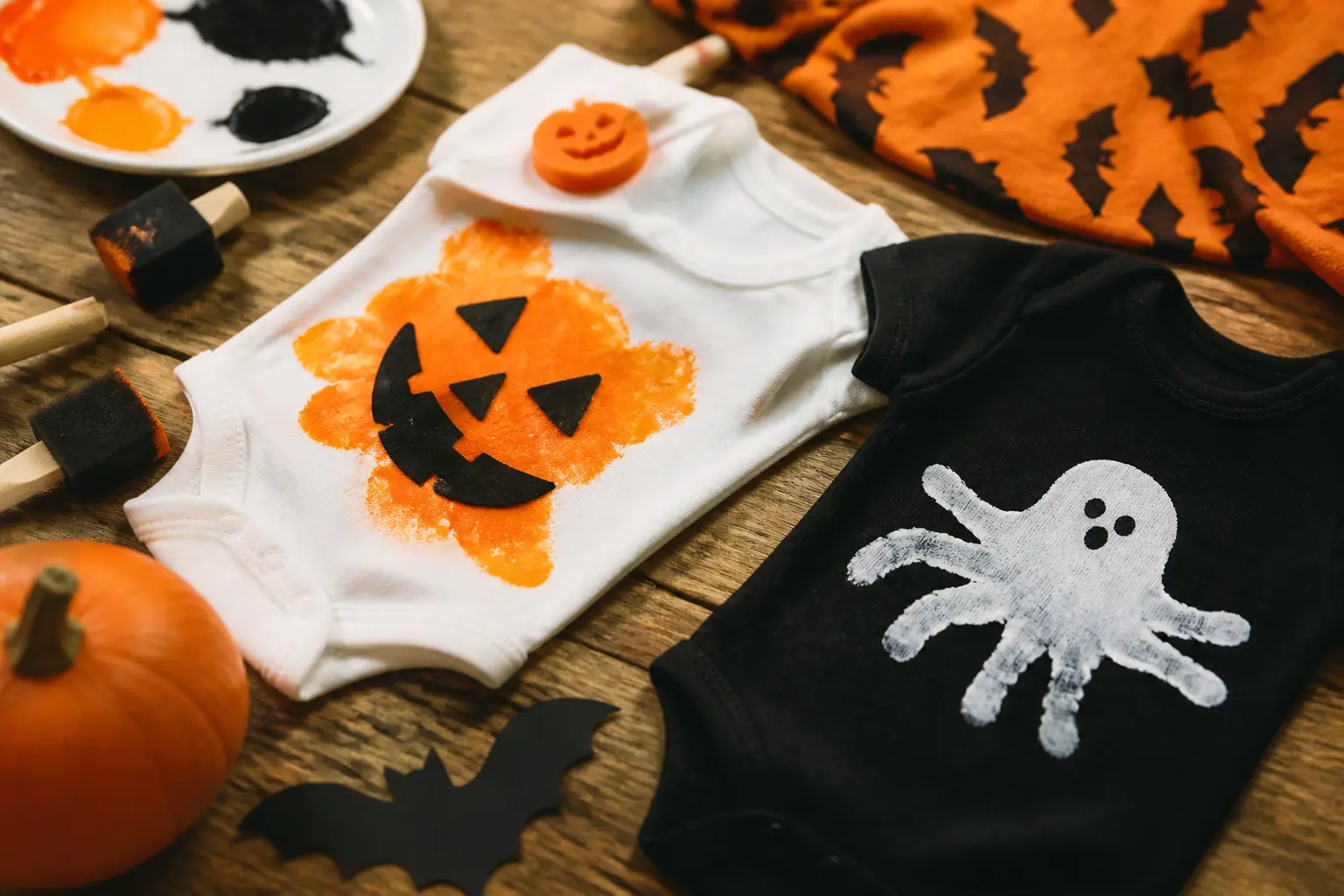 9 Baby First Halloween Crafts Where the Baby Only Has to Do One Thing