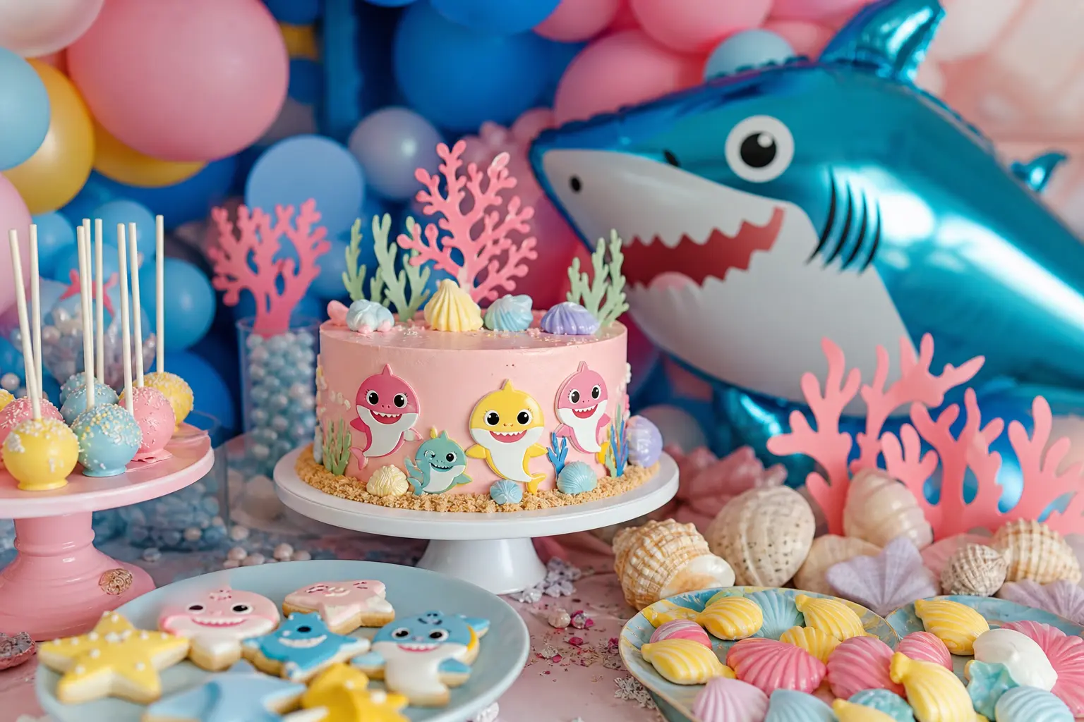 33 Baby Shark Birthday Party Ideas for a Girl, From the Welcome Sign to the Last Bubble