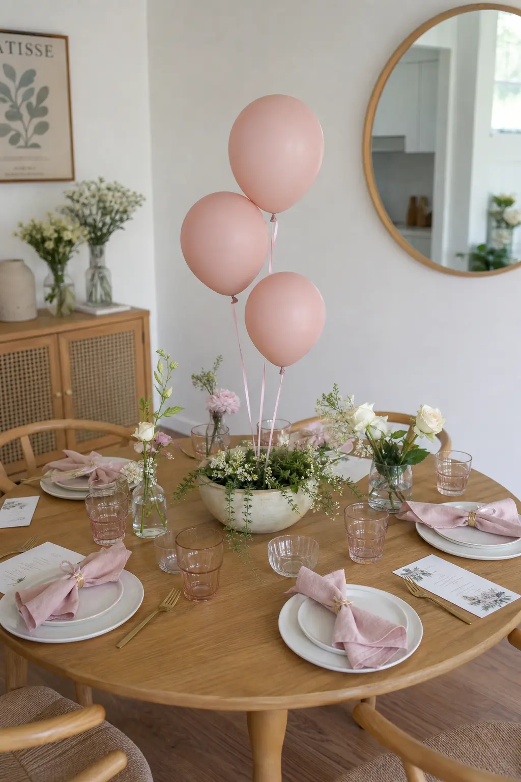 Small Tabletop Balloon Arrangement