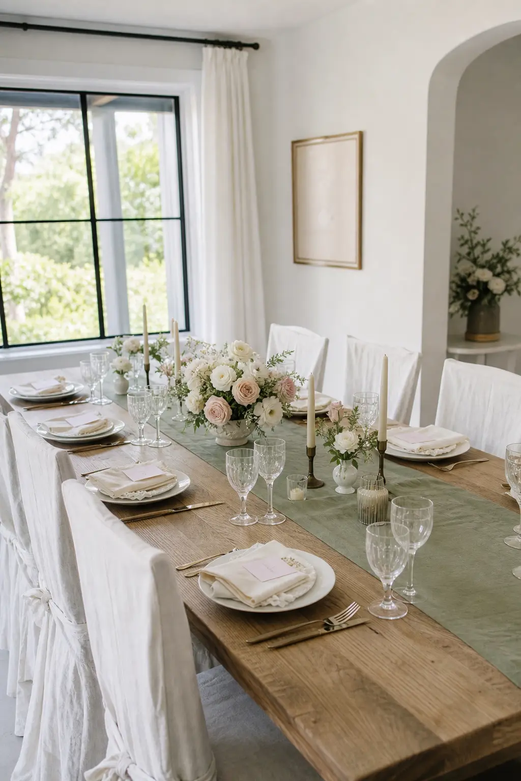 The Dining Table as the Only Styled Surface