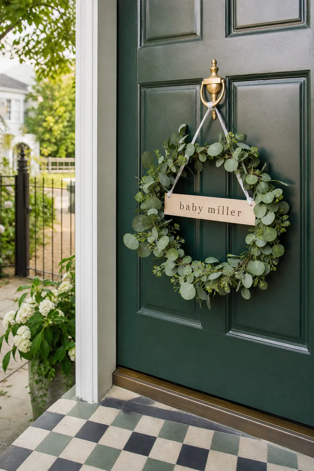 A Single Sign at the Front Door