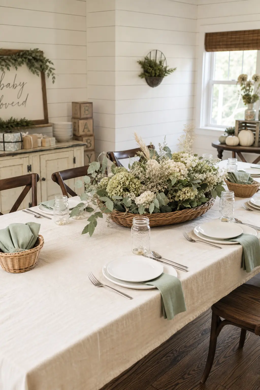Farmhouse Cream and Sage