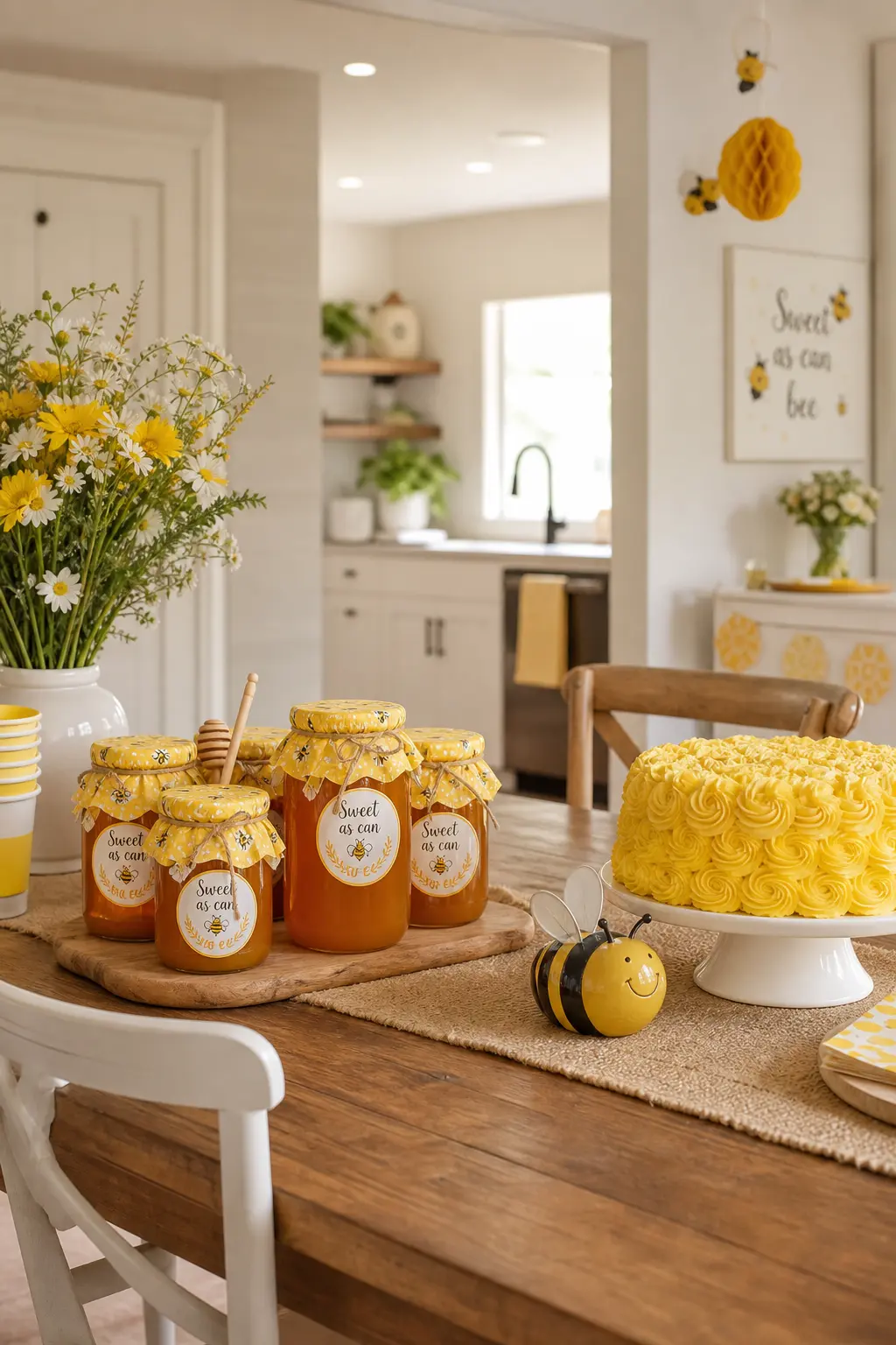 Honey Bee Warm Yellow