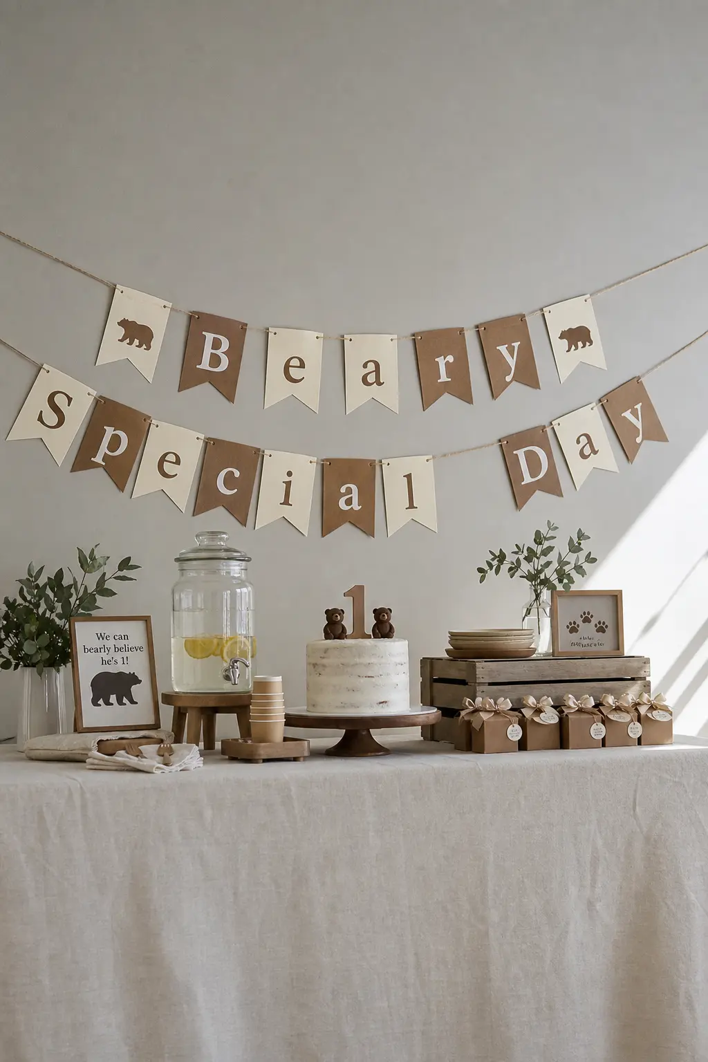 'Beary Special Day' Central Banner
