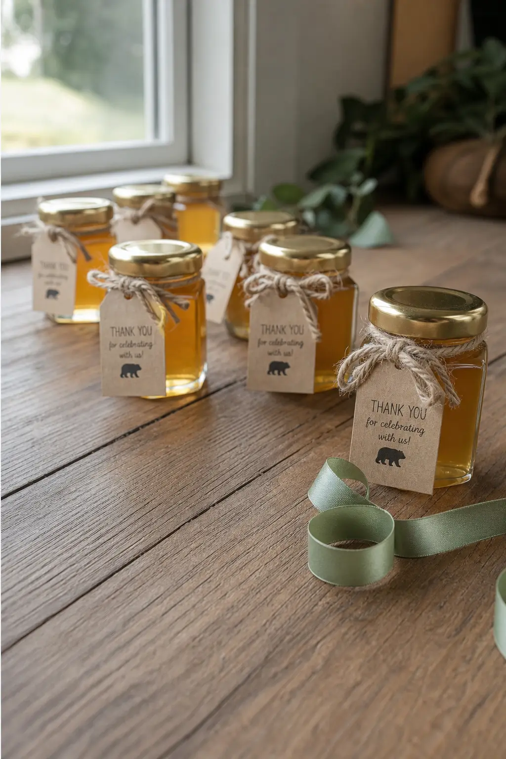 Small Honey Jar Favor