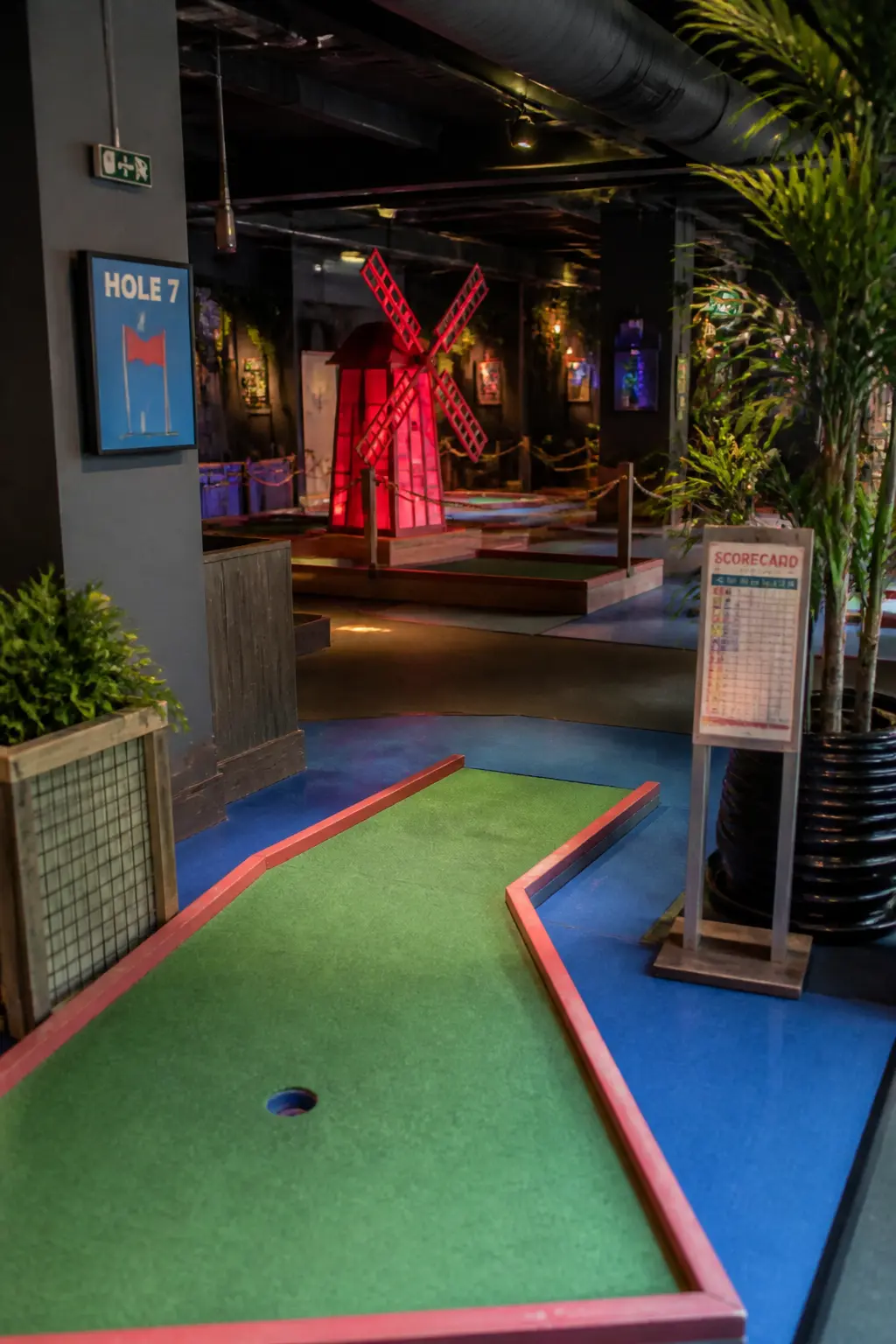 Crazy Golf Then Dinner