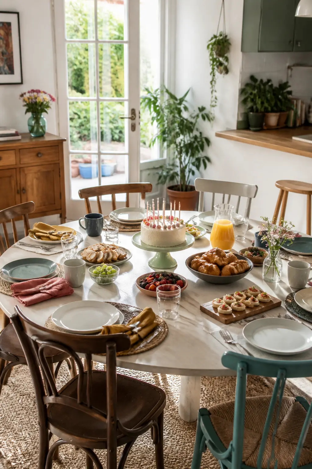 Late Breakfast With Everyone Bringing One Thing
