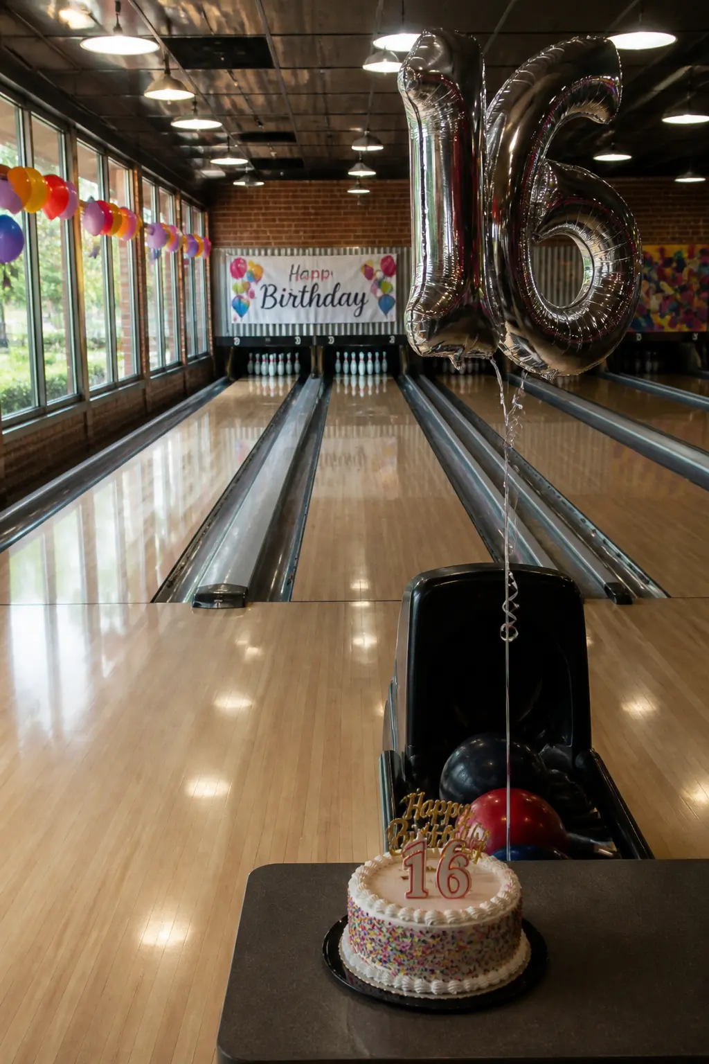 Bowling Alley Lanes for an Hour