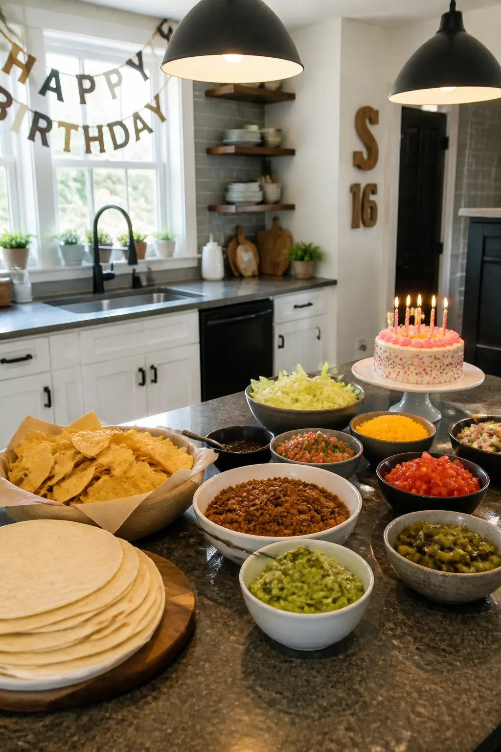 Nacho and Taco Table