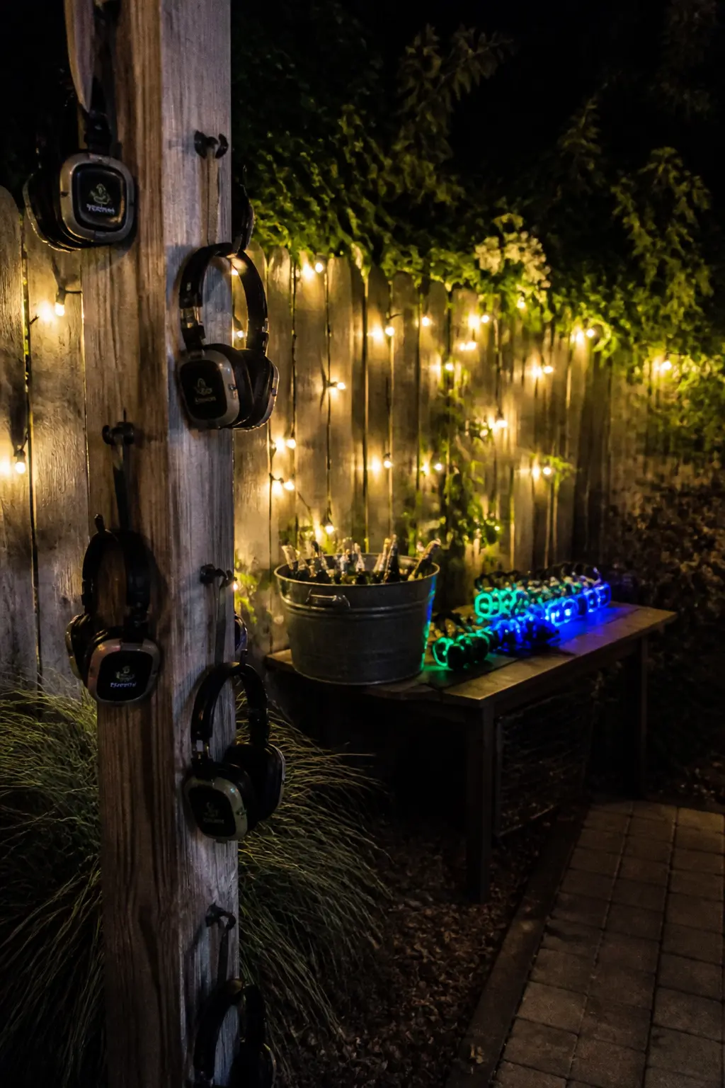 Silent Disco in the Garden