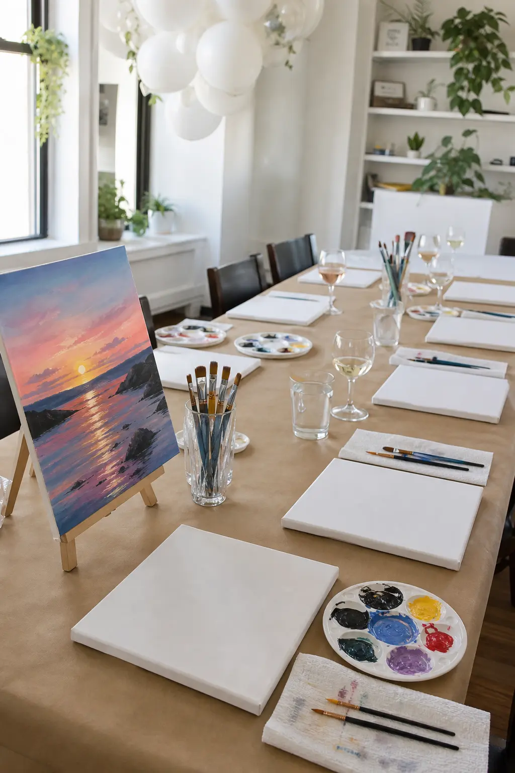 Wine and Paint Night