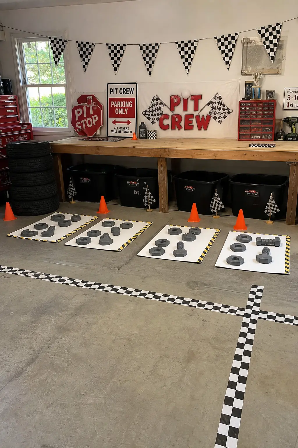 Race Car Pit Crew