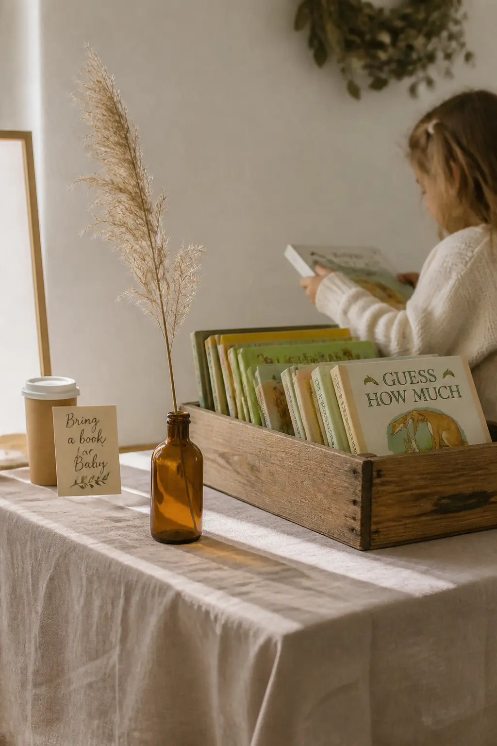 The Single Stem in a Bottle — One stem in a small bottle is a more effective piece of table styling than a full floral arrangement, because it does not compete