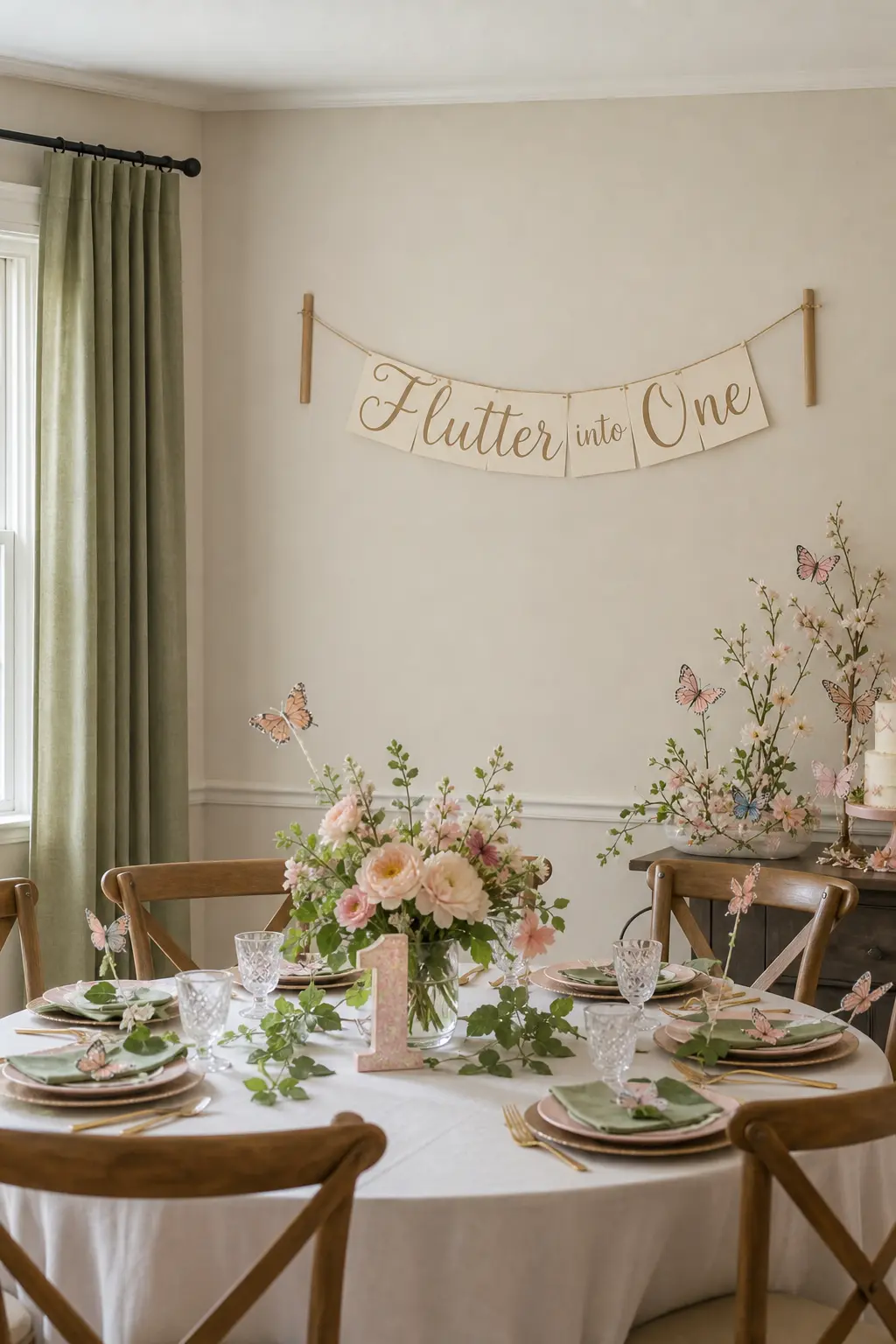 "Flutter into One" Banner