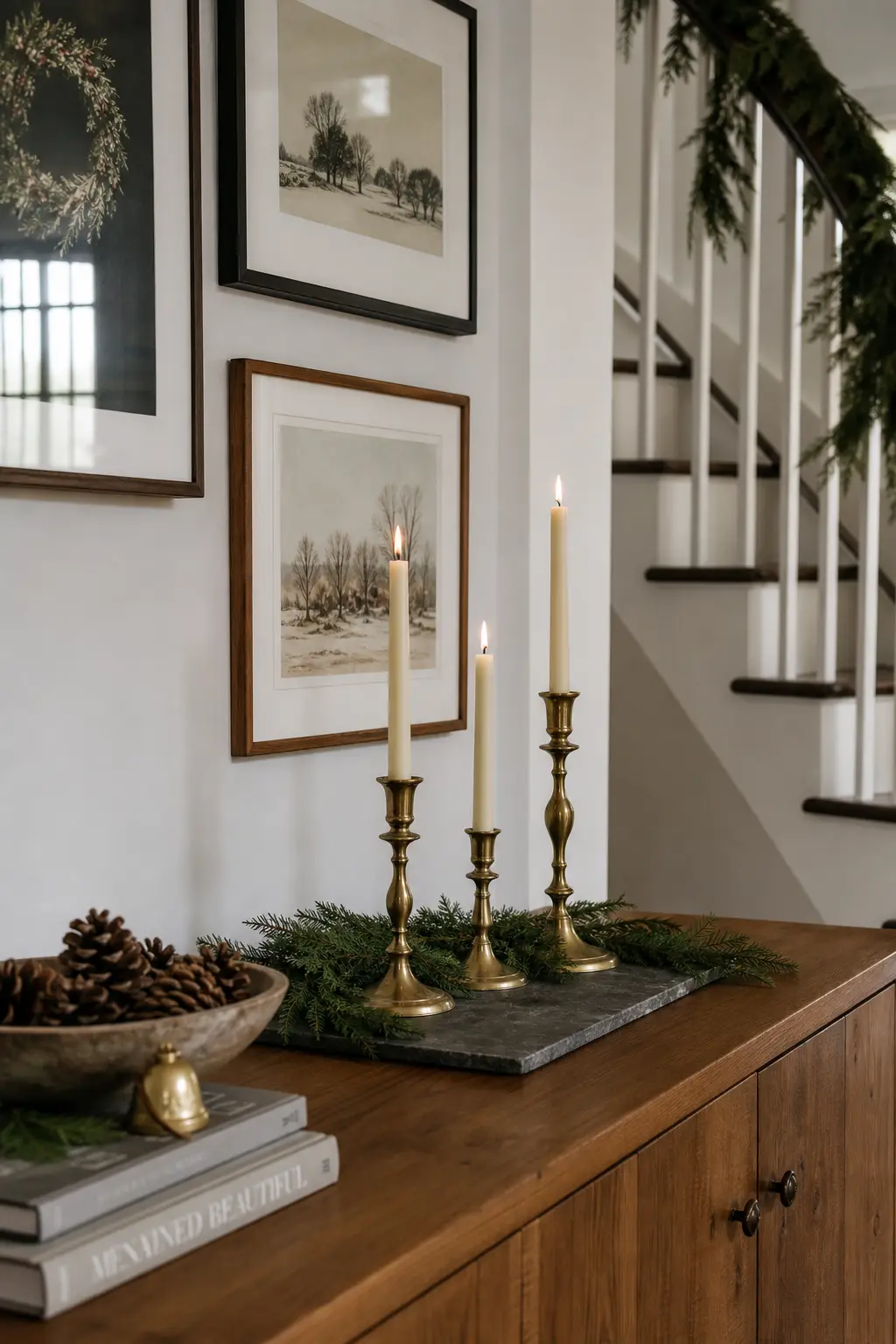 Candles Set on Stone Rather Than Wood