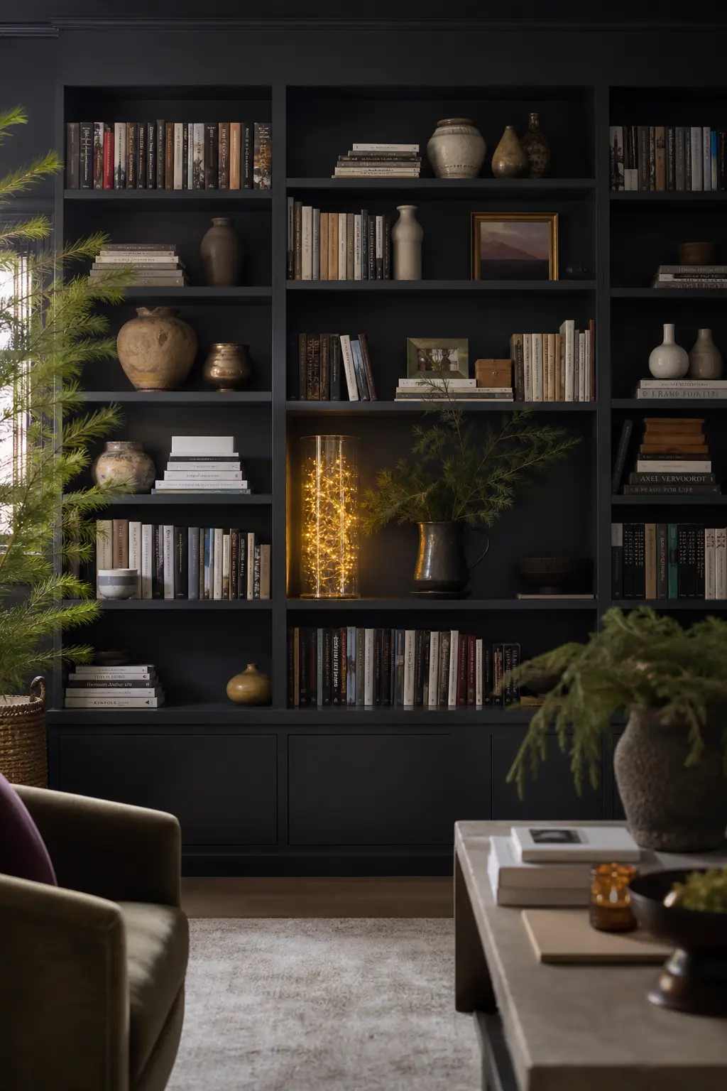 Fairy Lights Inside a Glass Vase