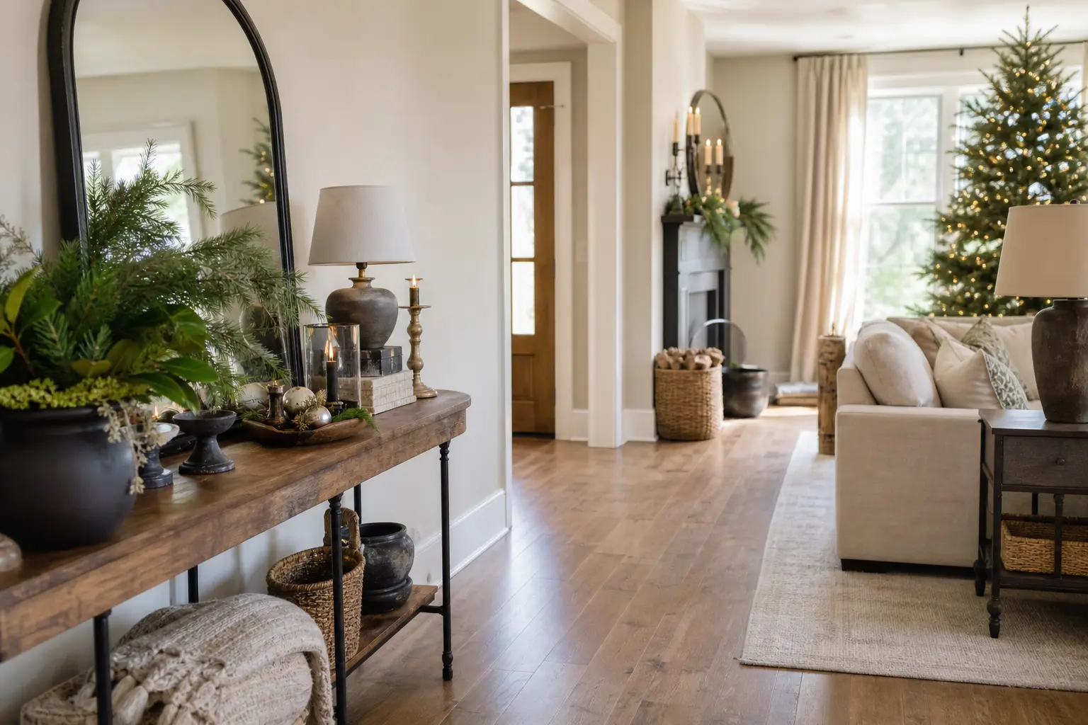 36 Christmas Decor Ideas That Move Through the House Room by Room