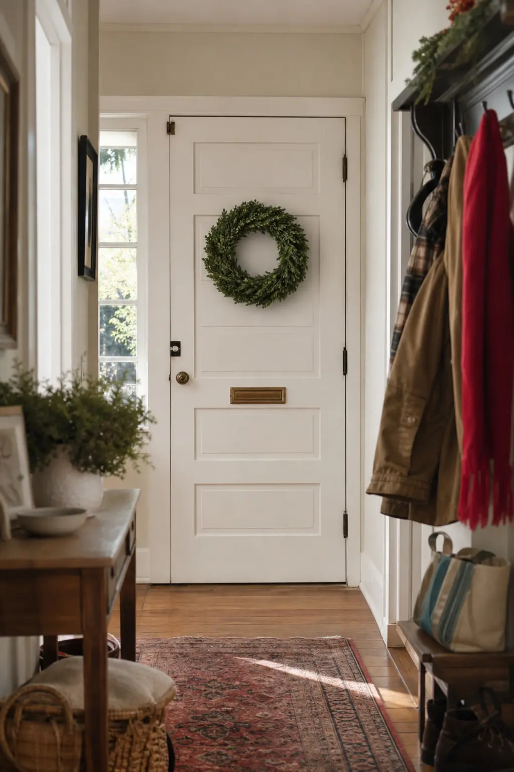 Wreath Repeated on the Inside Face