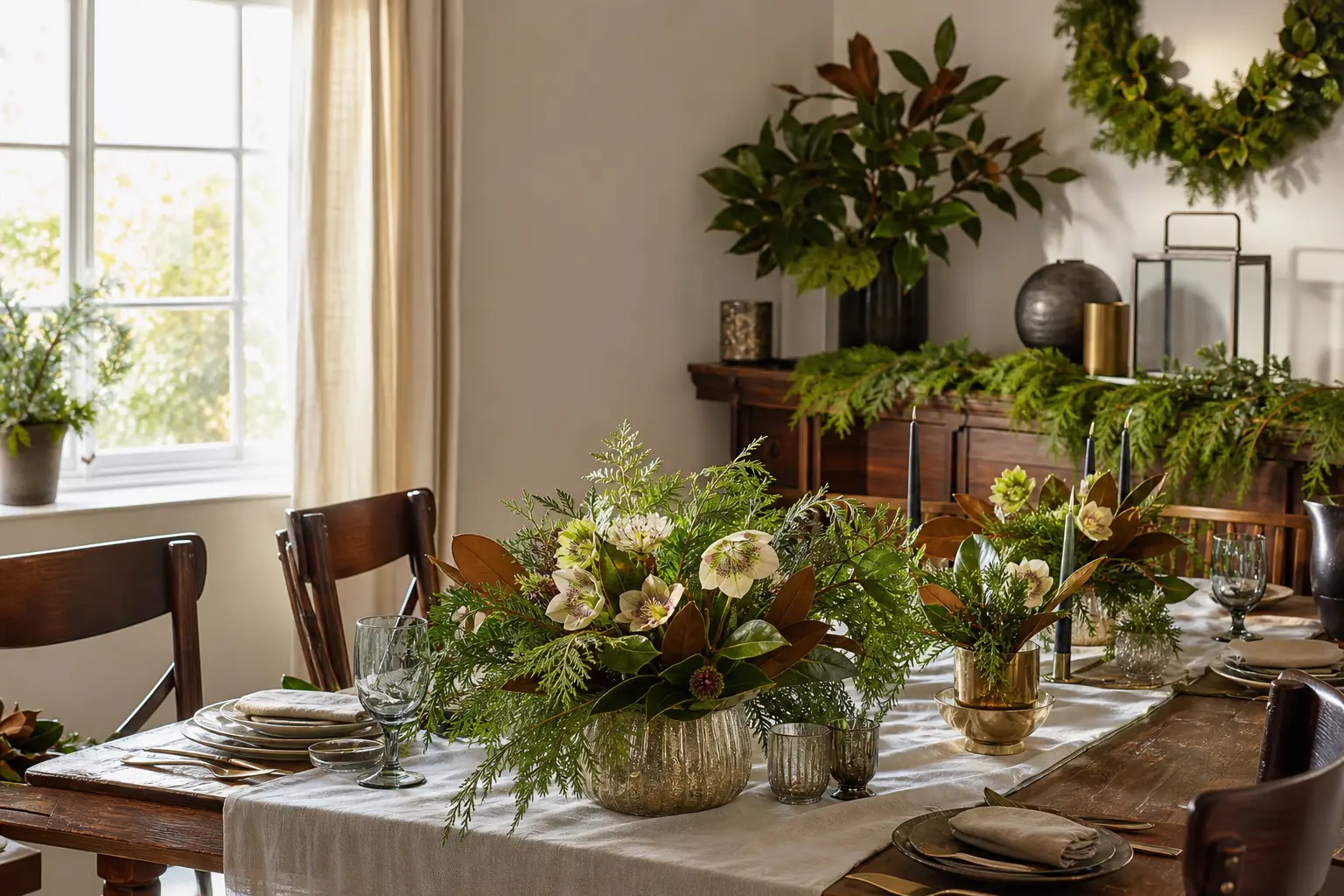 15 Christmas Floral Arrangements That Survive a Warm Room for Five Days