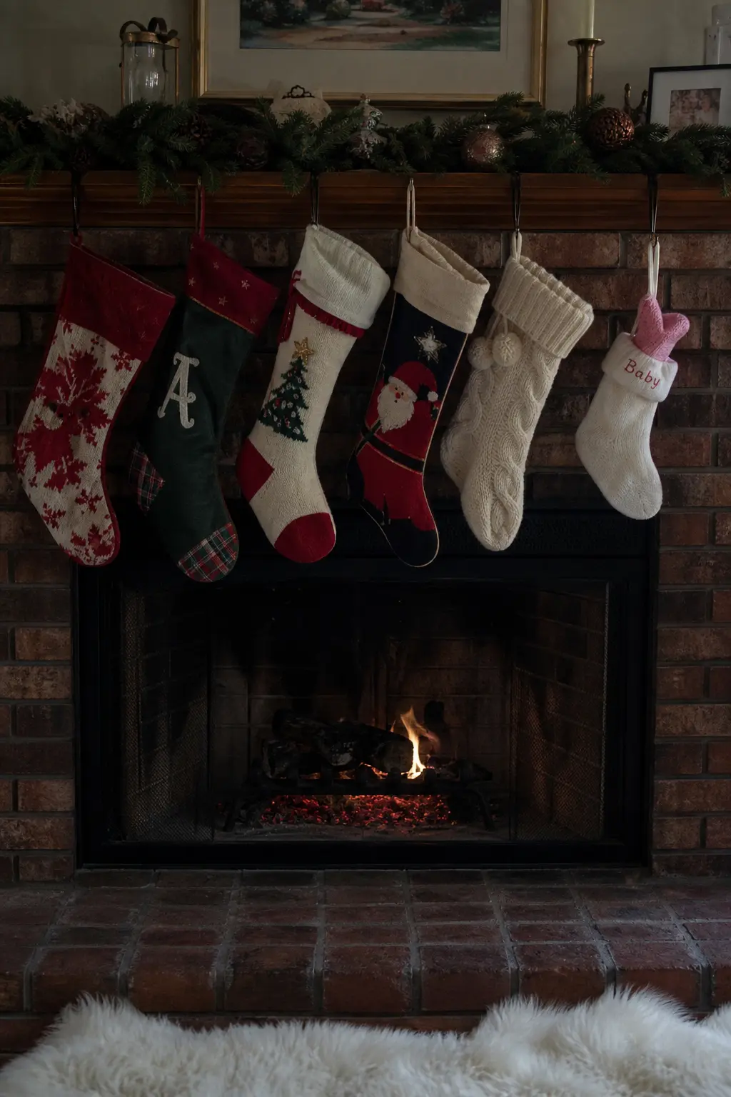 Fireplace Stocking Reveal