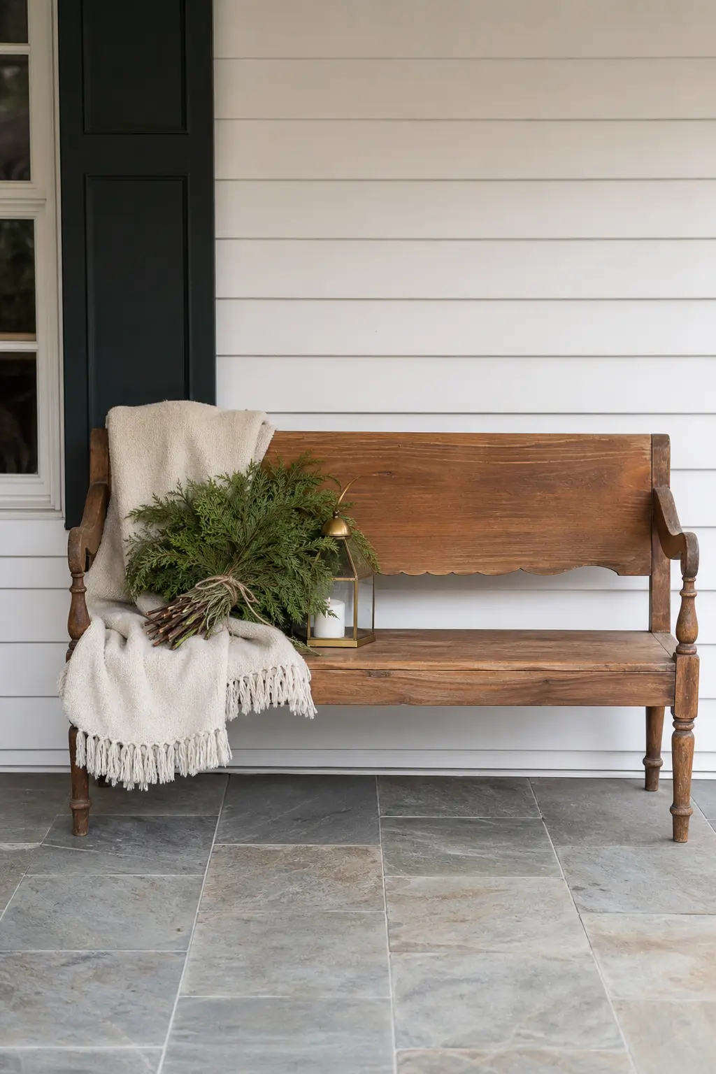 A Bench Dressed but Still Sittable