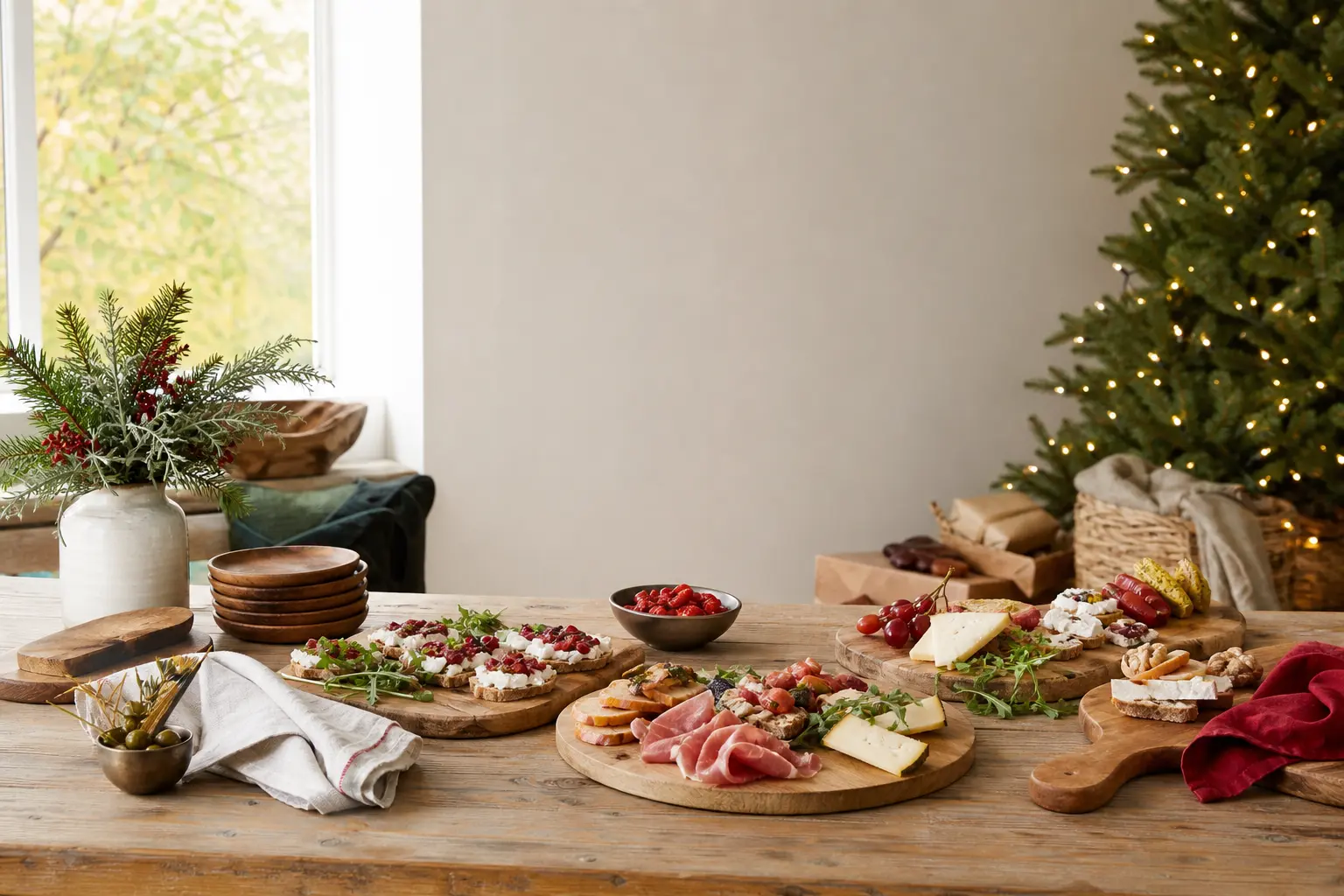 29 Christmas Recipes Appetizers Built on Boards and Eaten Standing Up