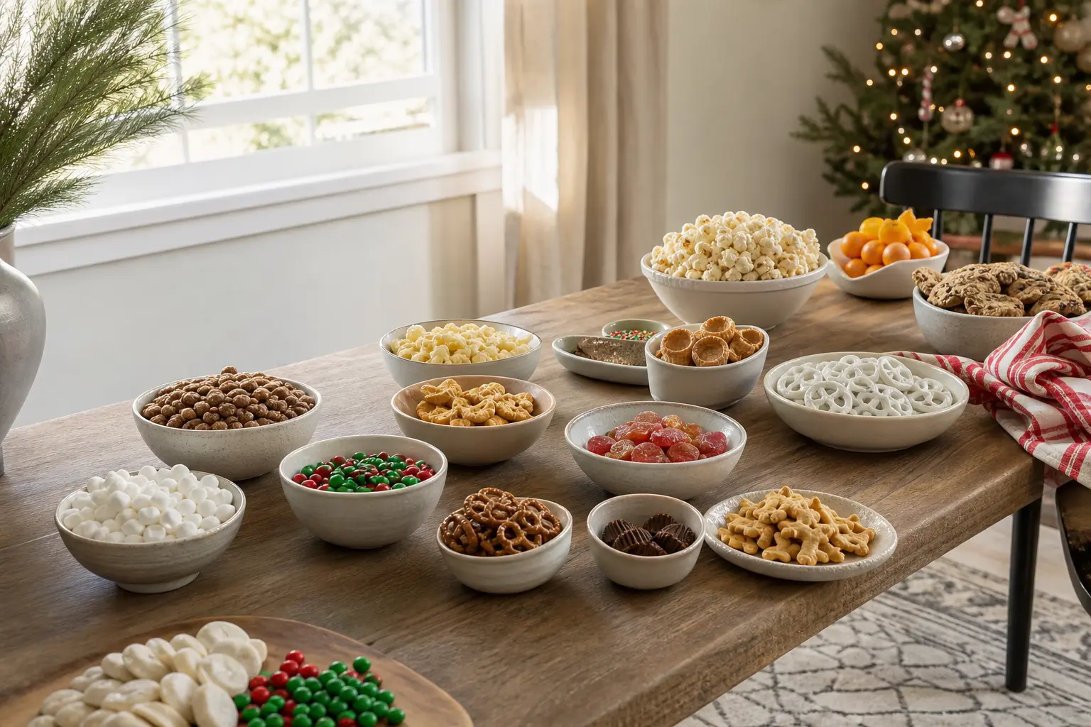 20 Christmas Snacks Ideas Children Can Build Themselves at the Table