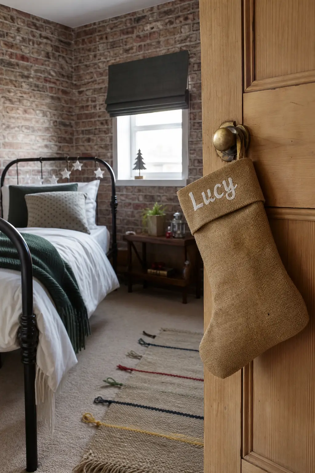 Hessian Stockings That Take a Paint Pen Name