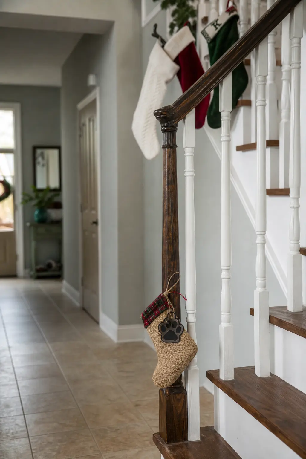 A Pet Stocking Hung Lower