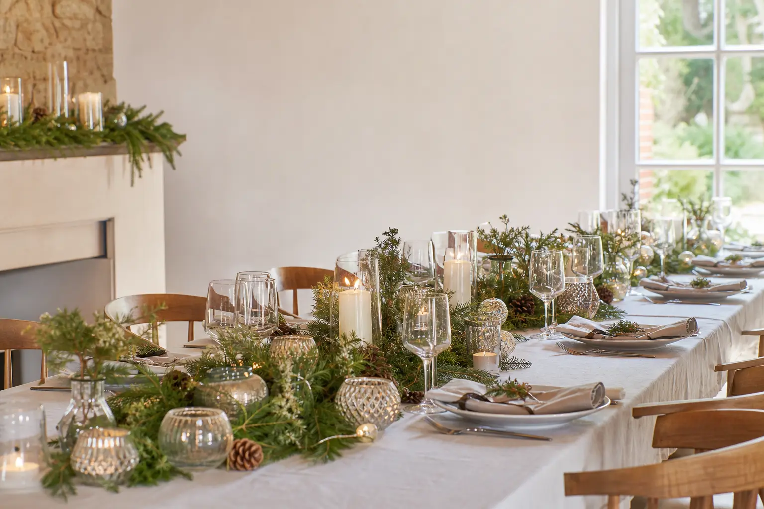 31 Christmas Table Decorations for a Table That Seats More Than It Should