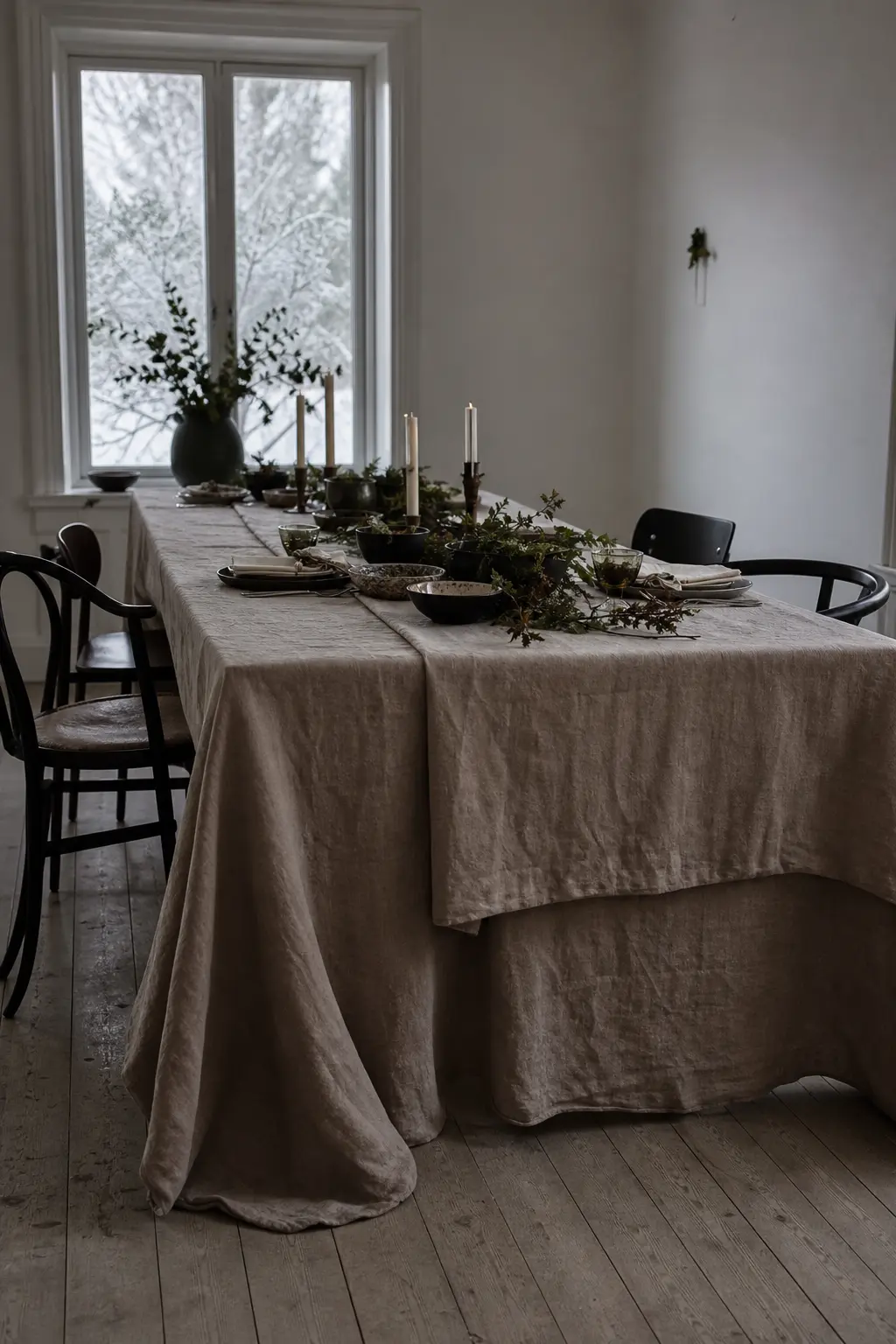 Two Overlapping Lengths of Linen