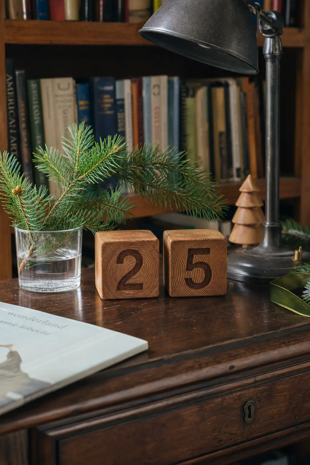 End Grain Calendar Countdown Block
