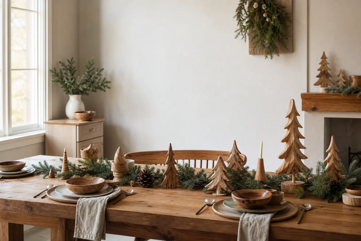 19 Christmas Wood Crafts Where the Grain Does Half the Work