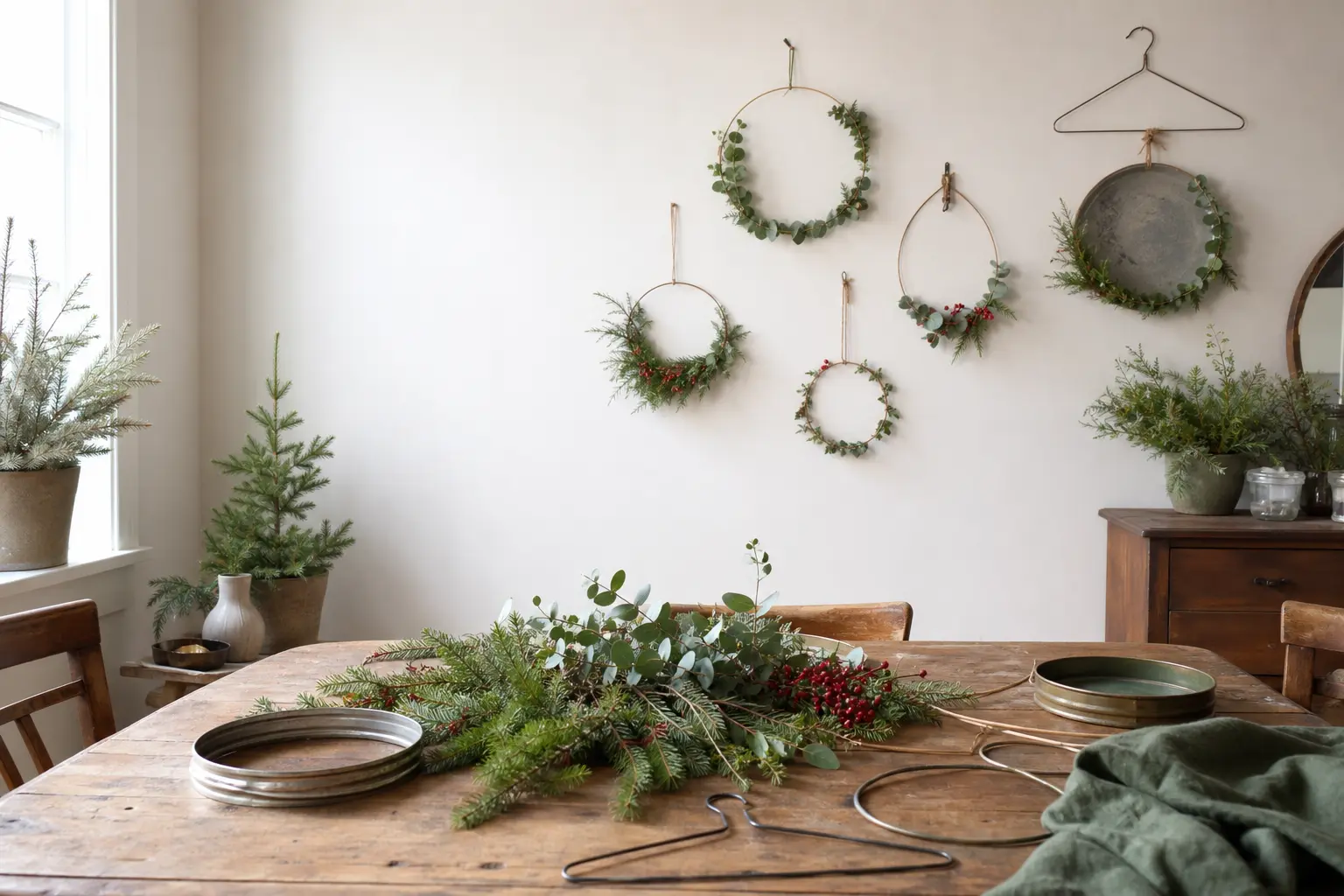 15 Christmas Wreath Crafts for Kids Built From Something Other Than a Paper Plate