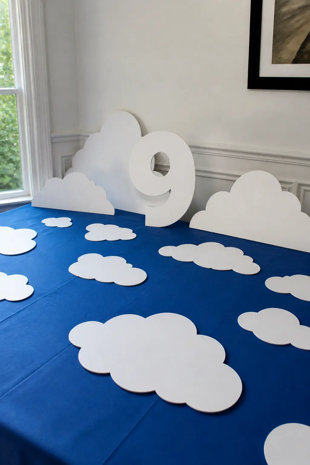 The Graphic Version With Cut Card Shapes