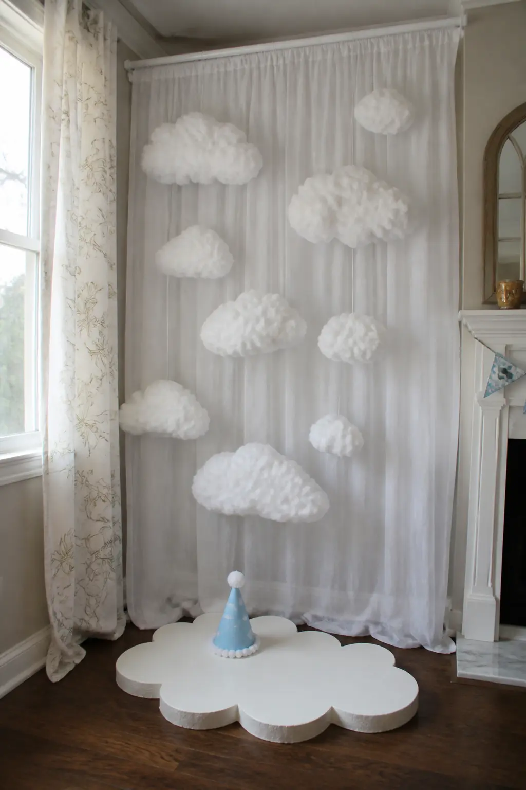 The Photograph Corner With Hanging Cotton