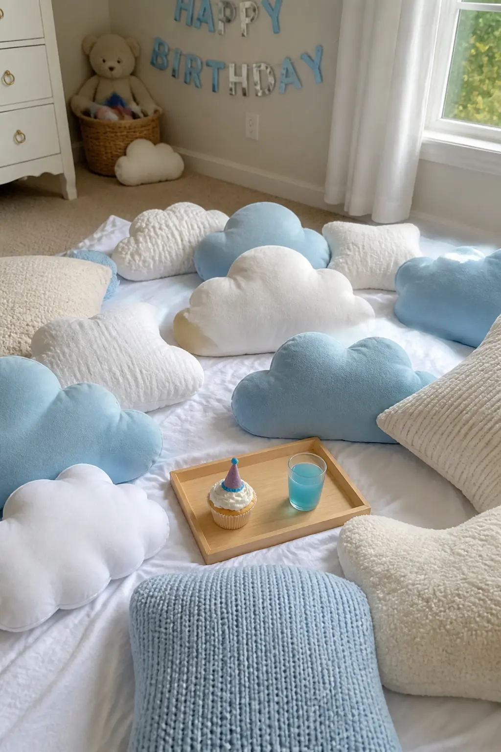 The Soft Version With Cushions on the Floor