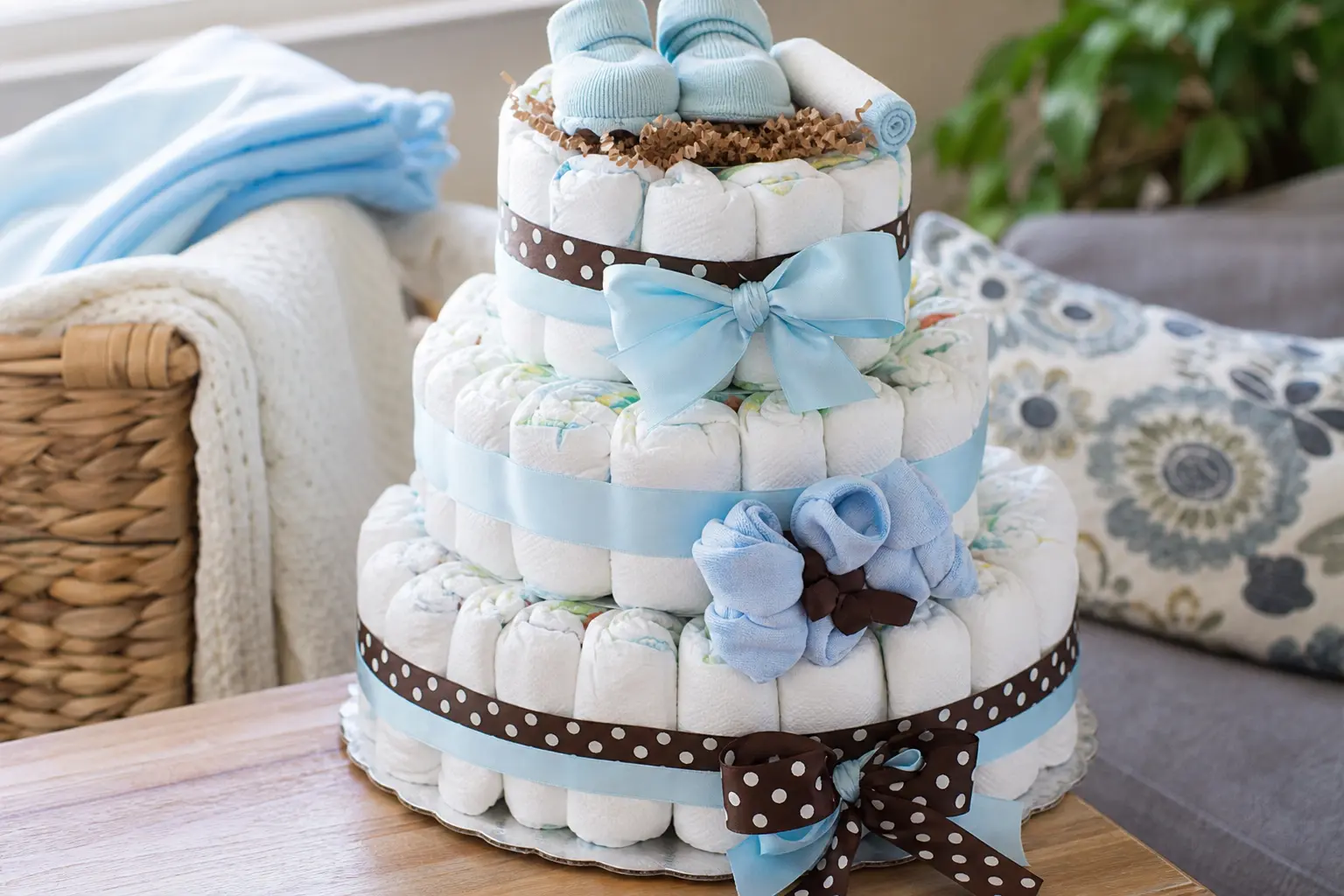 18 Diaper Cakes for Baby Boy That Make the Perfect Gift