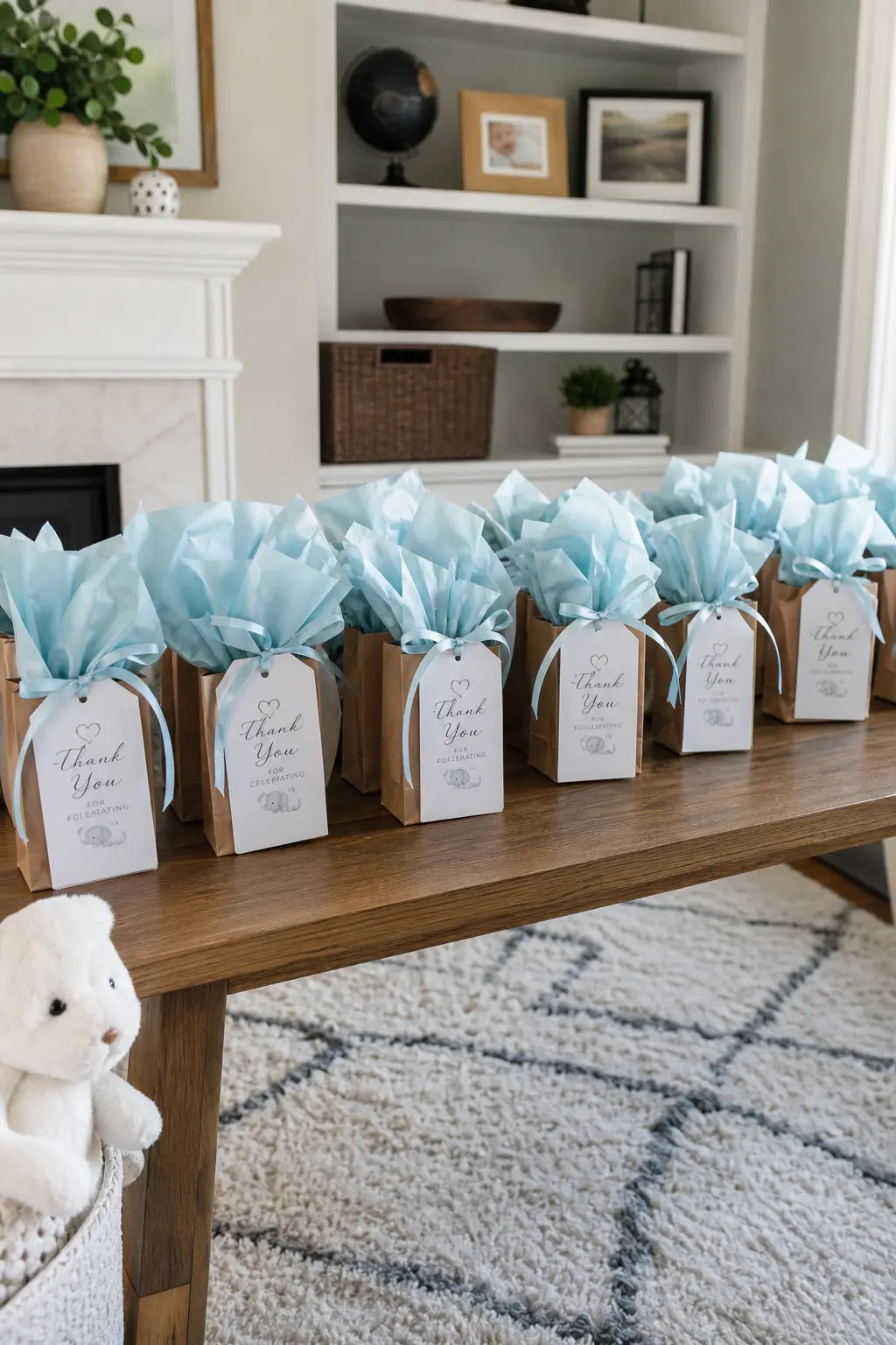 Favor Tags Cut to Identical Size and Shape