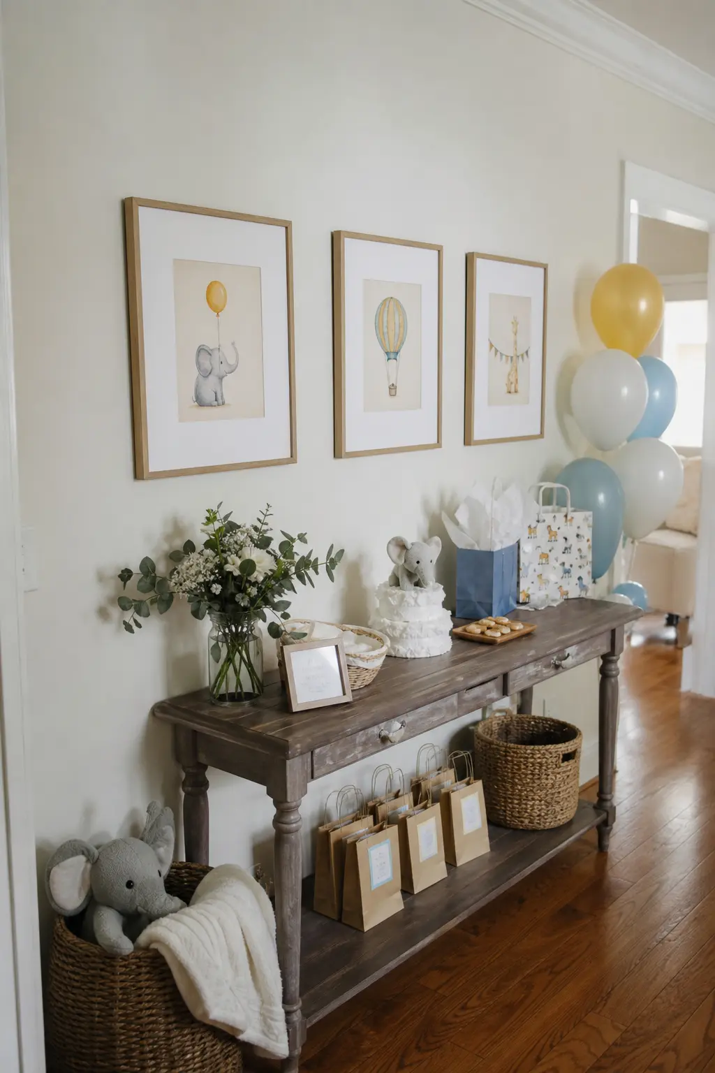 Framed Prints Matted to the Same Size as a Set