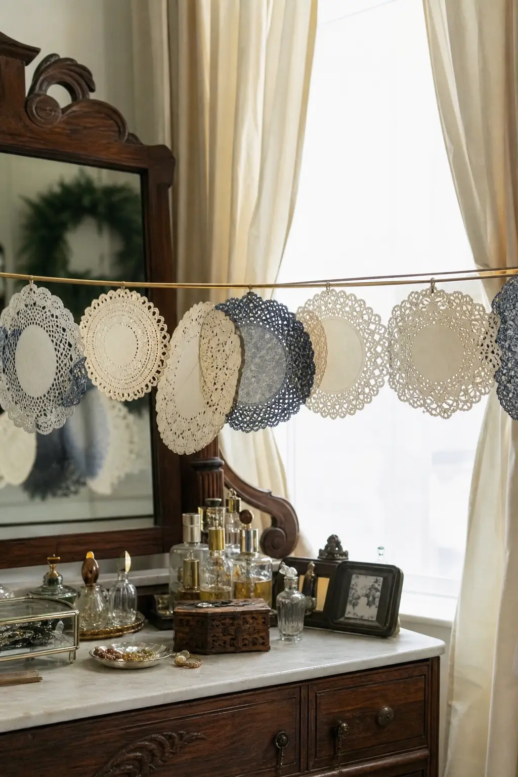 Banner of Overlapping Doilies