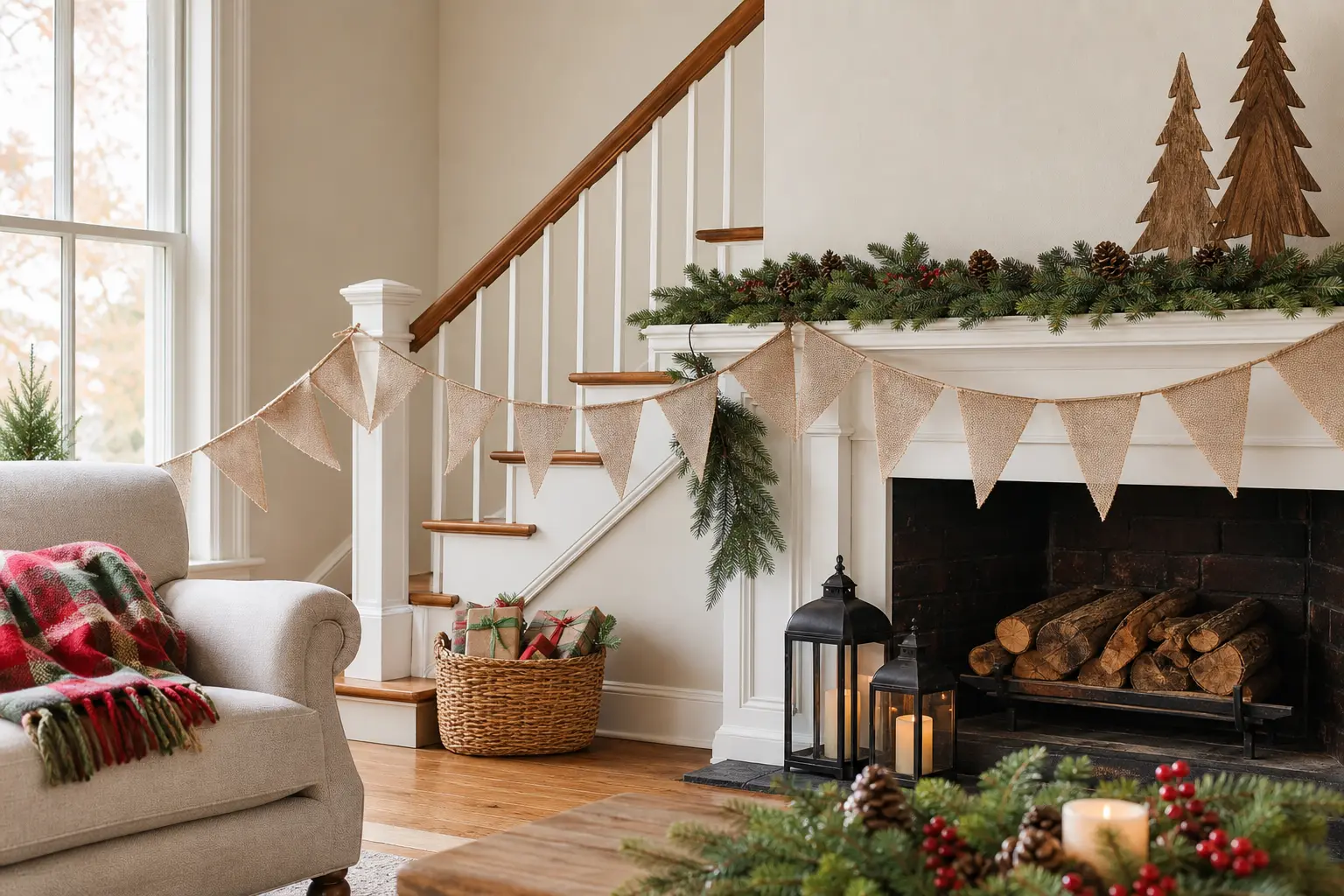 25 DIY Christmas Banner Ideas Sized to the Wall They Actually Go On