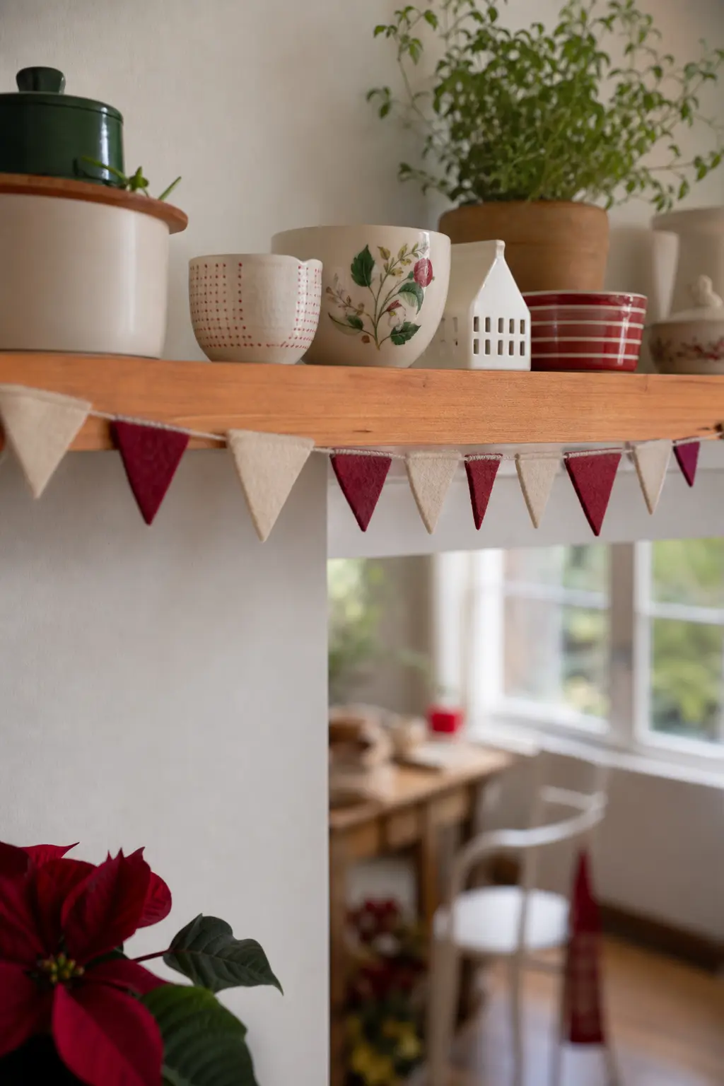 Two-Foot Shelf Edge Run of Small Triangles
