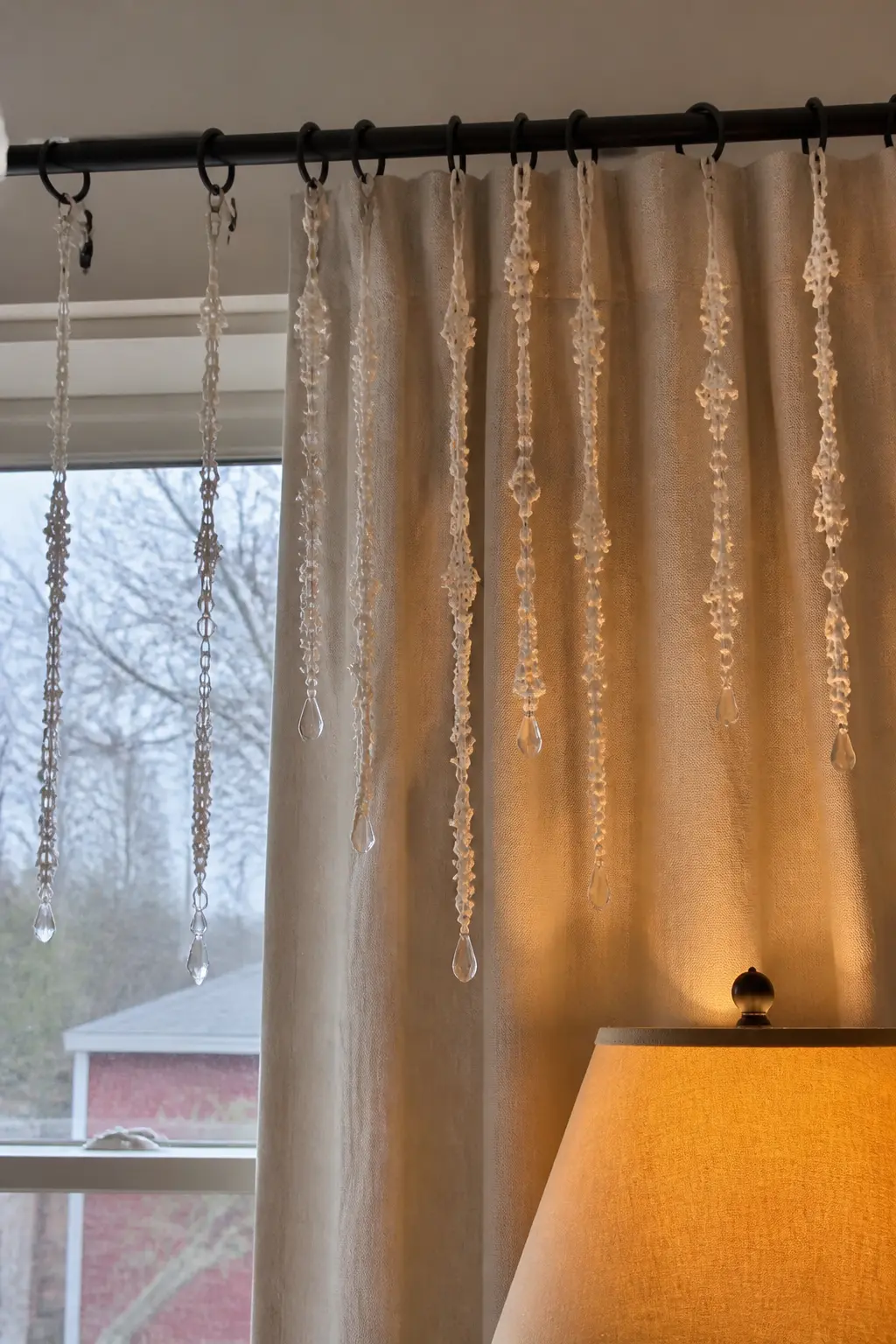 A Beaded Chain Icicle