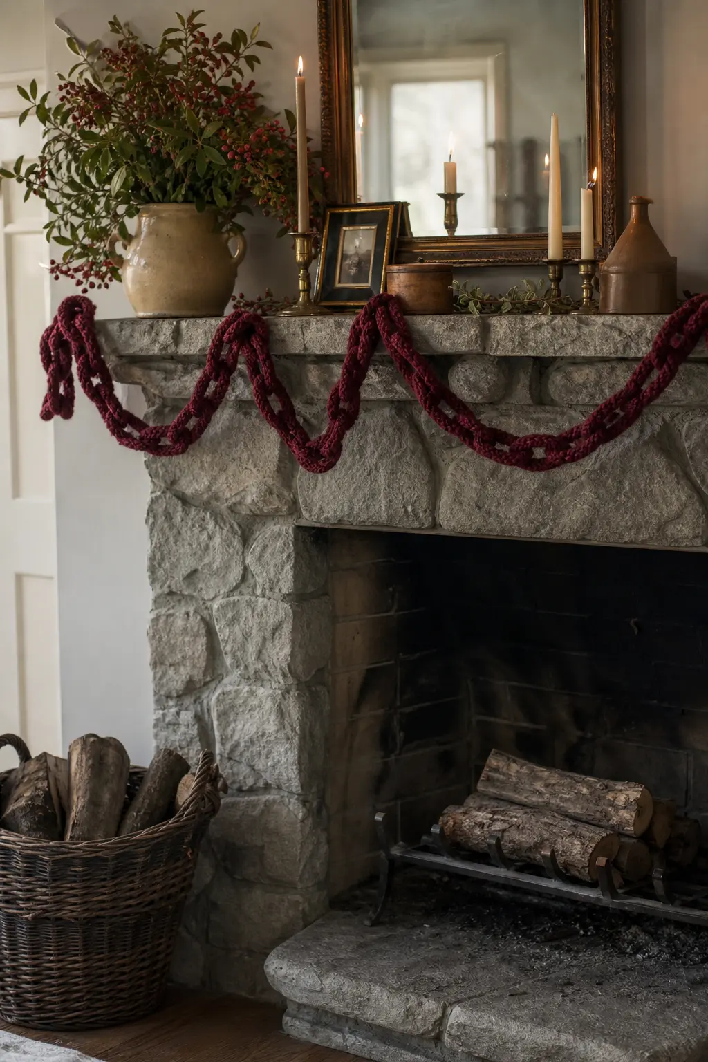 A Chain Garland with No Stitches at All