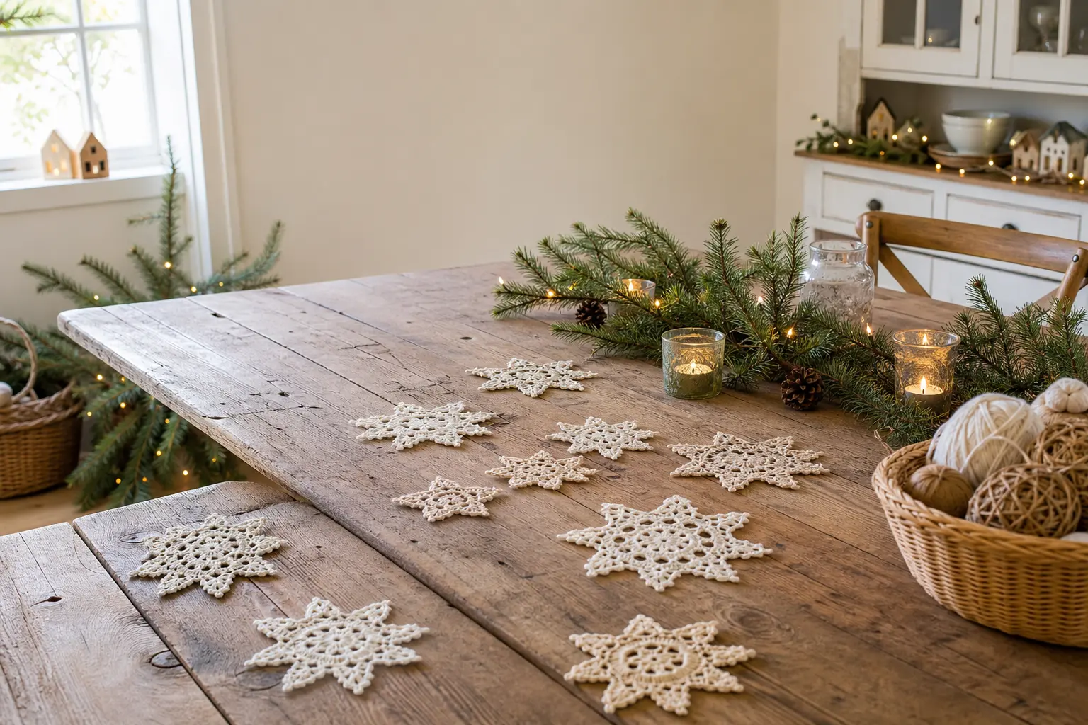 25 DIY Christmas Decorations Crochet Beginners Can Finish in One Sitting
