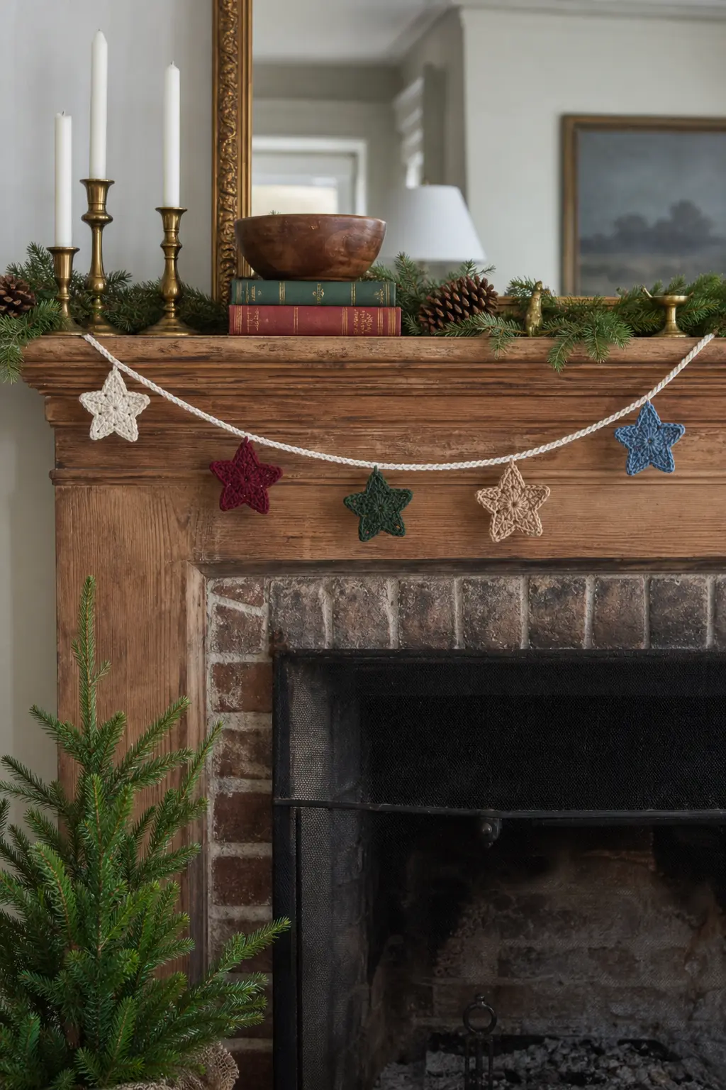 A Star Garland of Five Points